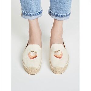 Soludos Peach Espadrilles